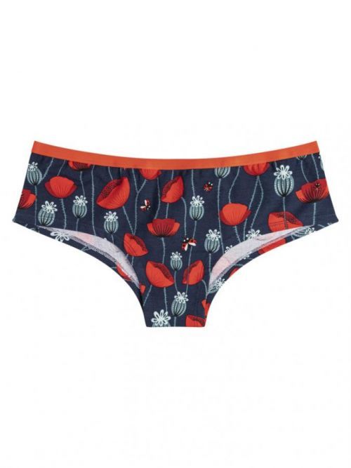 Veselé dámské kalhotky Dedoles Berušky a vlčí máky (D-W-UN-HB-C-C-208) L