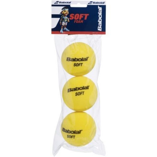 Babolat SOFT FOAM X3 Tenisové míče pro děti, žlutá, velikost UNI