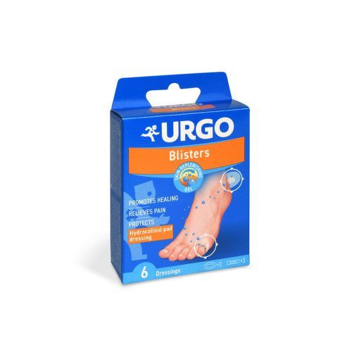 URGO Blisters Na puchýře hydrokoloidní náplast 6ks