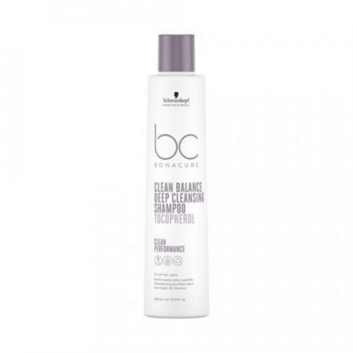 SCHWARZKOPF PROFESSIONAL Schwarzkopf Professional BC Clean Balance Deep Cleansing Shampoo 250ml new