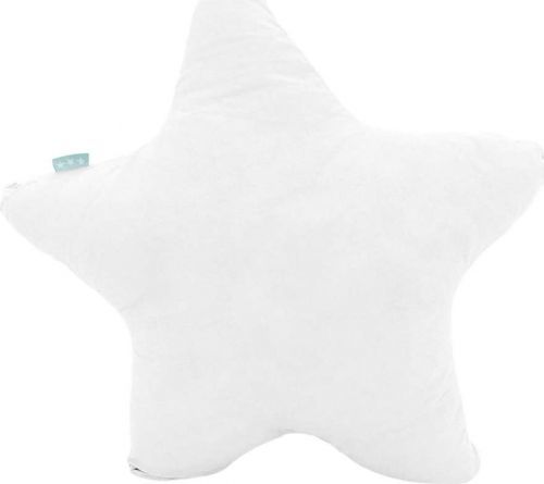 Bílý bavlněný dětský polštářek Mr. Fox Estrella, 50 x 50 cm