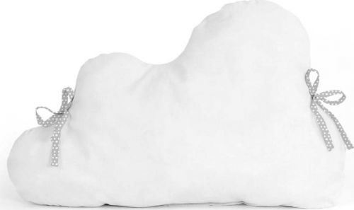 Bílý bavlněný mantinel do postýlky Mr Fox. Nube, 60 x 40 cm
