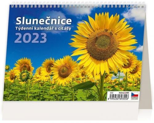 Kalendář stolní 2023 - Slunečnice