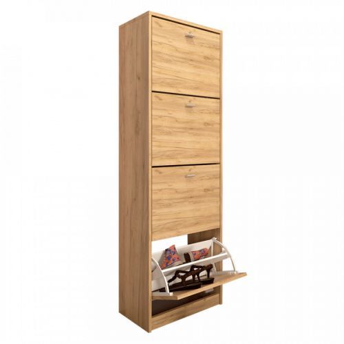 Tempo Kondela Čtyřřadý botník VIVAT NEW TYP 3 – artisan