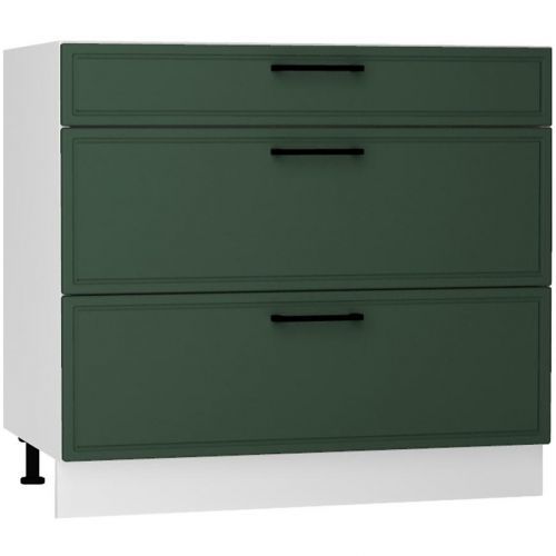Kuchyňská skříňka Emily d90pc s/3 zelená mat