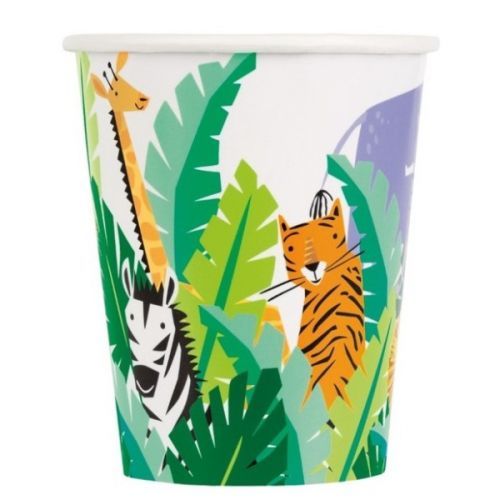 Kelímky papírové Safari 266 ml 8 ks