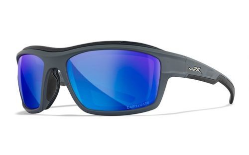 Sluneční brýle Ozone Wiley X® – Captivate™ modré polarizované, Černá (Barva: Černá, Čočky: Captivate™ modré polarizované)