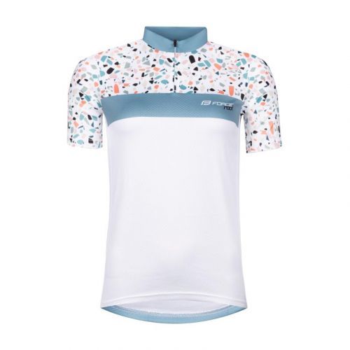 Force ROCK LADY bílo-tyrkysový