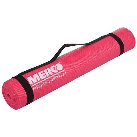 Merco Yoga PVC 4 Mat podložka na cvičení růžová