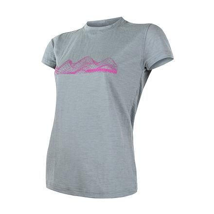 Sensor Merino Active Pt Mountains Sv.šedá