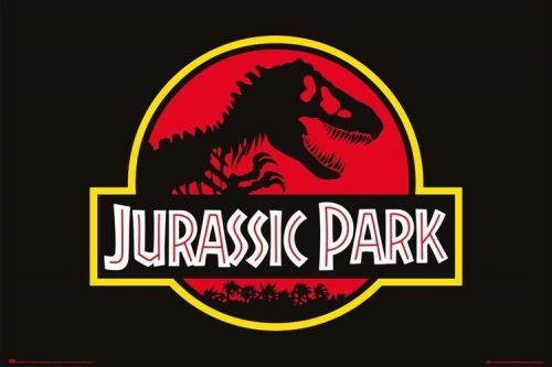 GRUPO ERIK Plakát, Obraz - Jurassic Park - Logo, (91.5 x 61 cm)