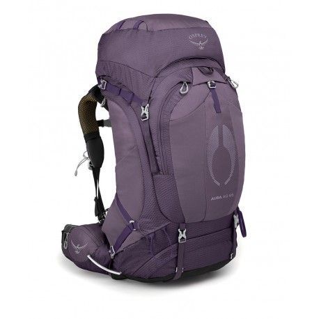 Osprey Aura AG 65l WXS/S dámský expediční batoh Enchantment purple