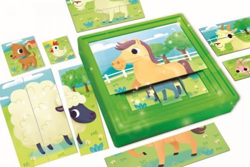 Lisciani CAROTINA BABY 9 PUZZLE - Farma