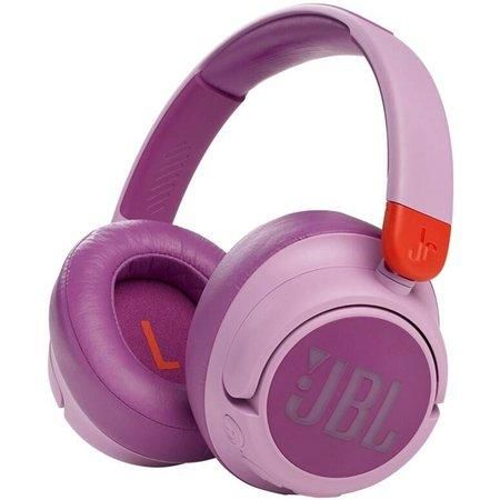 Bluetooth®, kabelová dětské sluchátka Over Ear JBL Harman JR 460NC JBLJR460NCPIK, růžová