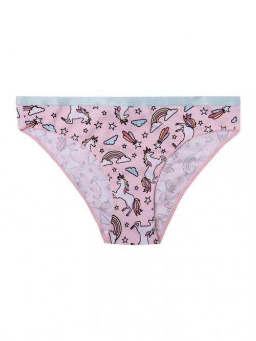 Veselé dámské kalhotky Dedoles Duhový jednorožec (GMFB204) M