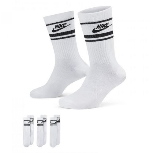 Nike Sportswear Everyday Essential Crew Socks 3-Pack White/ Black/ Black M