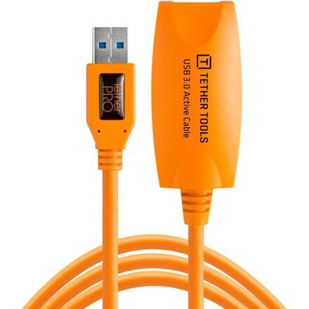 Tether Tools TetherPro USB 3.0 aktivní produžovací kabel 5 m oranžový