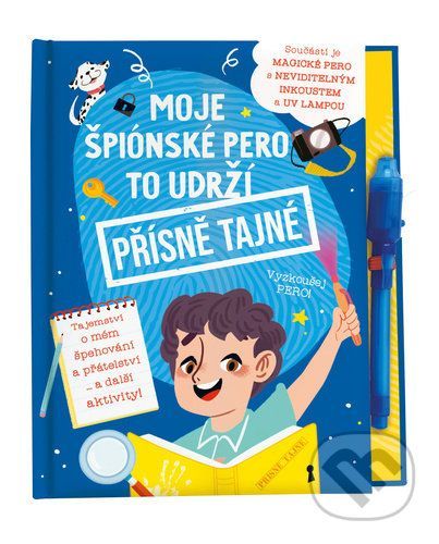 Moje špiónské pero to udrží Přísně Tajné! - YoYo Books