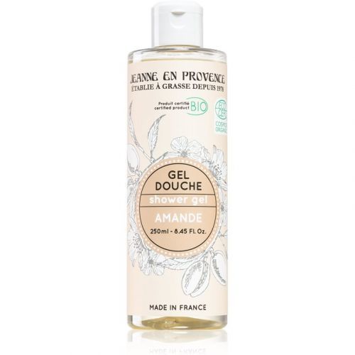 Jeanne en Provence BIO Almond vyživující sprchový gel v BIO kvalitě pro ženy 250 ml