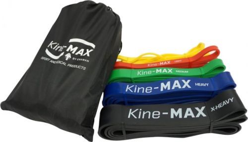 Posilovací guma Kine-MAX Kine-MAX Professional Super Loop Resistance Band KIT - 5 bands