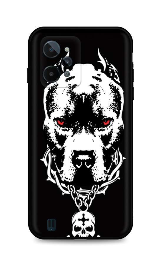 Kryt TopQ Realme C31 silikon Fighting Dog 74293