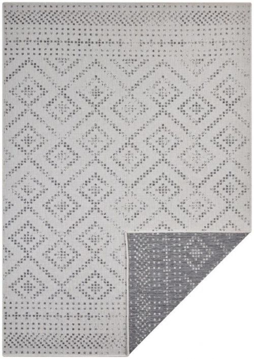 Mujkoberec Original Kusový koberec Mujkoberec Original Nora 105004 Grey Creme - 80x150 cm Bílá