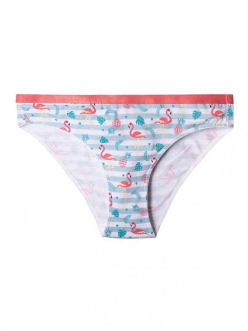 Veselé dámské kalhotky Dedoles Zamilovaní plameňáci (GMFB206) M