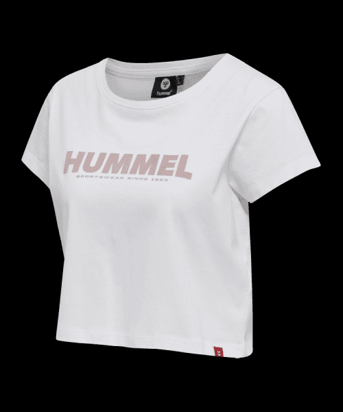 Triko Hummel LEGACY WOMAN CROPPED T-SHIRT