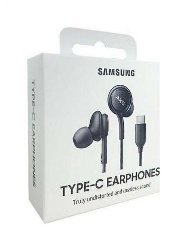 Originální sluchátka Samsung EO-IC100BBE s USB-C (Type-C) konektorem (EU Blister) černá 74422