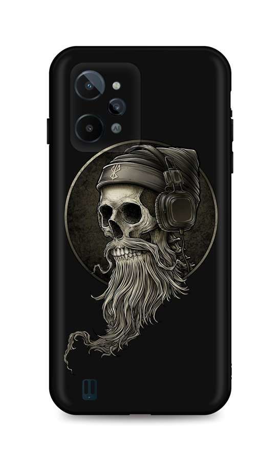 Kryt TopQ Realme C31 silikon Music Skeleton 74278