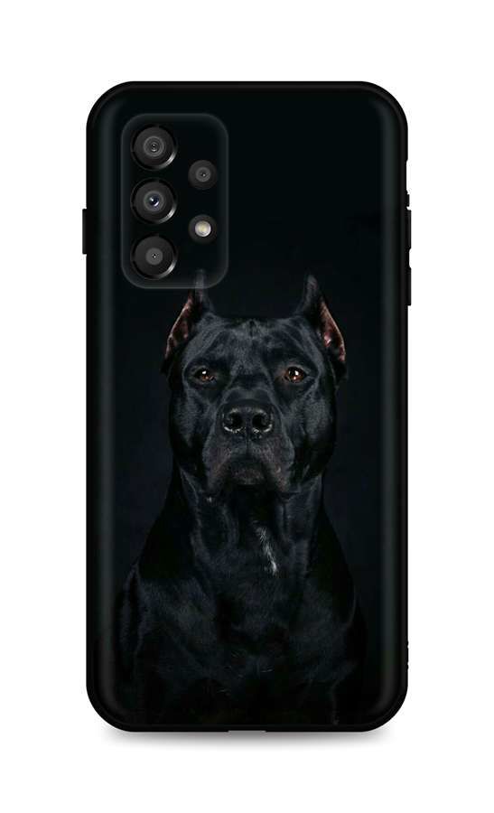 Kryt TopQ Samsung A33 5G silikon Dark Pitbull 74092
