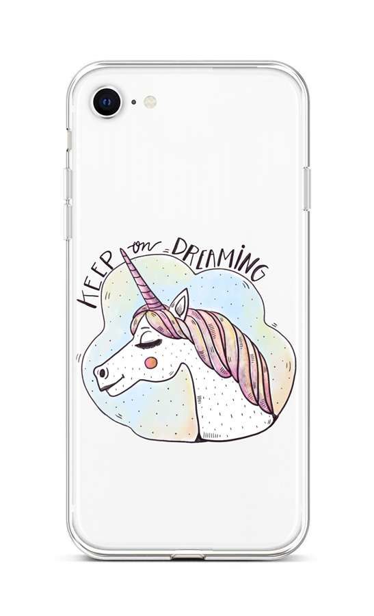 Kryt TopQ iPhone SE 2022 silikon Dreaming 73959