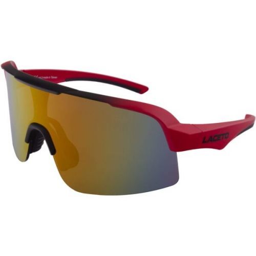 Laceto SAMURAI Sportovní sluneční brýle, červená, velikost os
