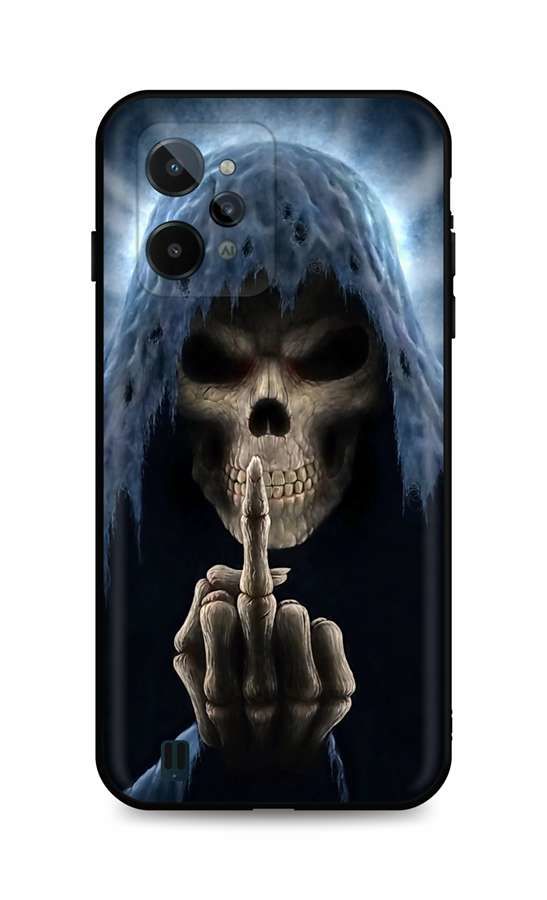 Kryt TopQ Realme C31 silikon Fuck Off 74271