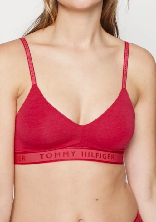Dámská podprsenka Tommy Hilfiger UW0UW03157 70 C Cihlová