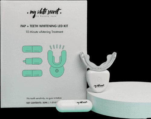 My White Secret sada na bělení zubů PAP+ Teeth whitening LED kit