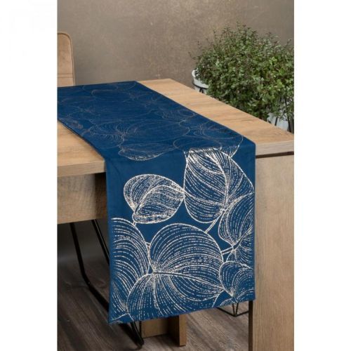 Eurofirany Unisex's Tablecloth 390035 Navy Blue