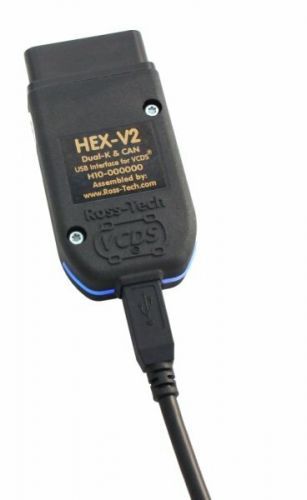 Diagnostika VAG-COM VCDS Standard 3 VIN, HEX V2 USB kabel, pro koncern VW