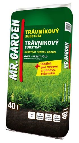 AGRO CS Mr. Garden Trávníkový substrát 40l