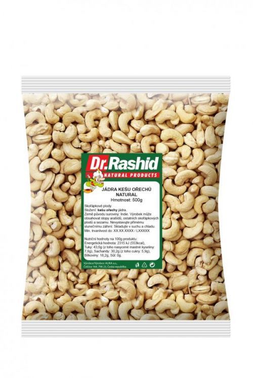Kešu ořechy 500g - Dr. Rashid