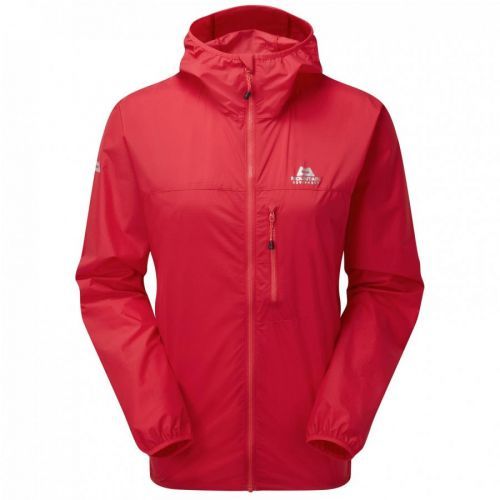 Dámská bunda Mountain Equipment Aerofoil Full zip Wmns Jacket Velikost: L / Barva: červená