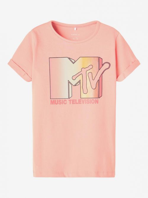 name it MTV Triko dětské Růžová