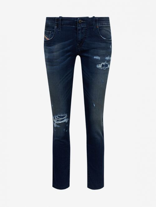 Diesel Grupee Jeans Modrá