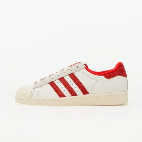 adidas Originals Superstar 82 Cloud White/ Vivid Red/ Cream White EUR 41 1/3