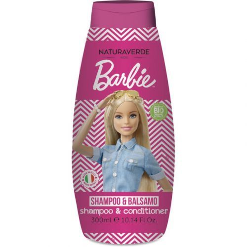 Disney Barbie Shampoo and Conditioner šampon a kondicionér 2 v 1 pro děti 300 ml