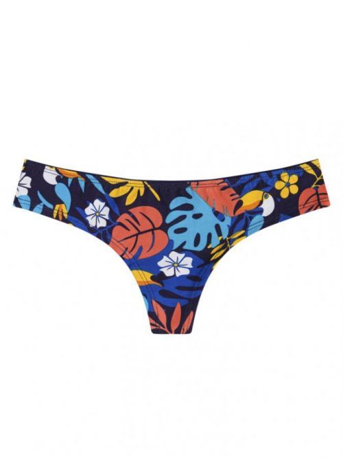 Veselé dámské kalhotky brazilky Dedoles Tropický tukan (D-W-UN-BL-C-C-1324) L