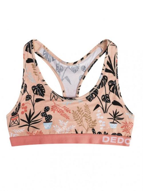 Veselá dámská podprsenka Dedoles Pokojové rostliny (D-W-UN-B-C-C-233) S