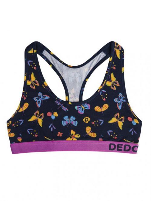 Veselá dámská podprsenka Dedoles Motýli (D-W-UN-B-C-C-127) L