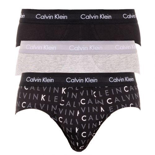 3PACK pánské slipy Calvin Klein vícebarevné (U2661G-YKS) L