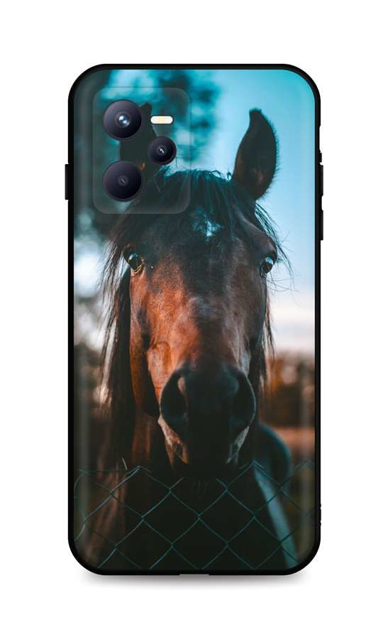 Kryt TopQ Realme C35 Horse 74534